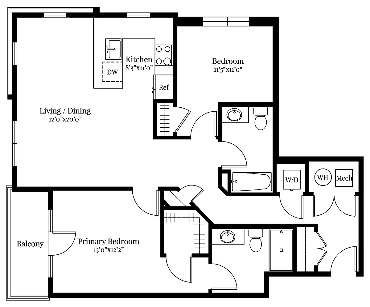 Floor plan B05