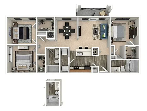 Floor plan C1