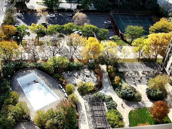 Courtyard from above