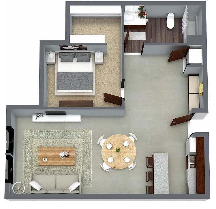 Floor plan Tavern