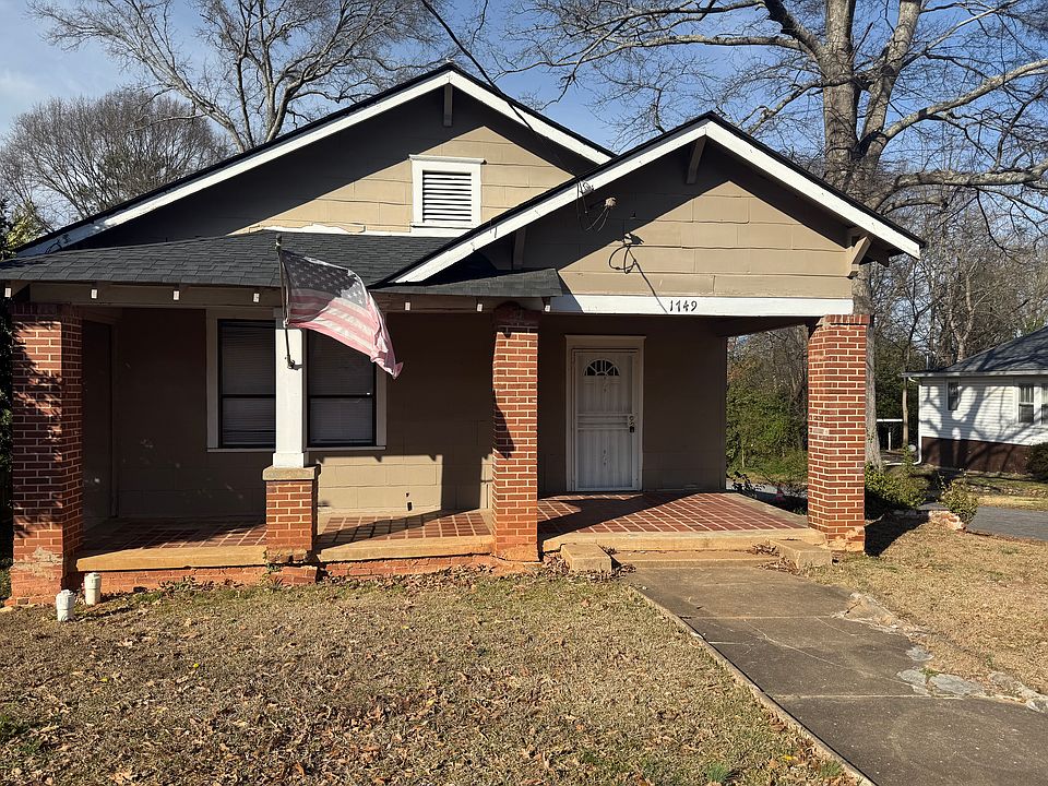 Close up front of House