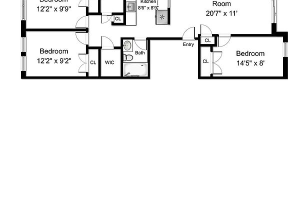2nd image of 905 E 178th St #3