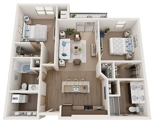 Floor plan D1