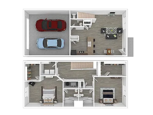 Floor plan 2x2 Half-1307-Partial Renovation