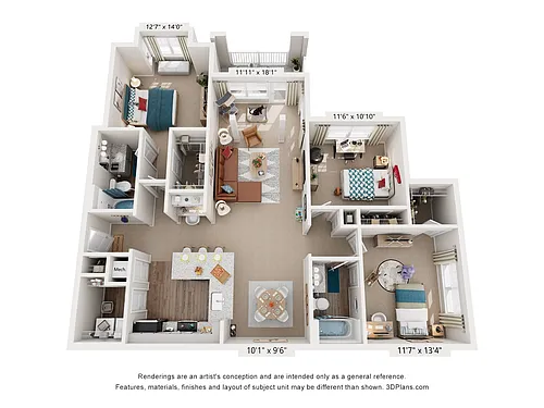Floor plan Honeysuckle