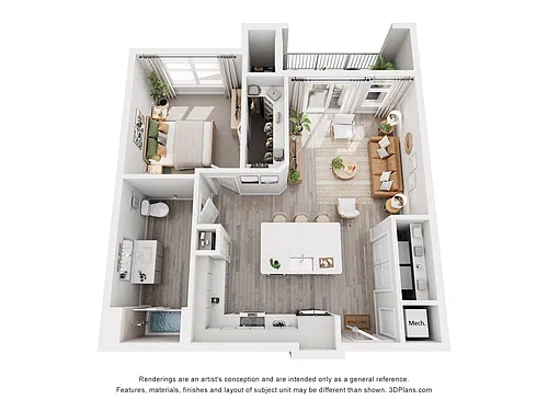 Floor plan A4-H