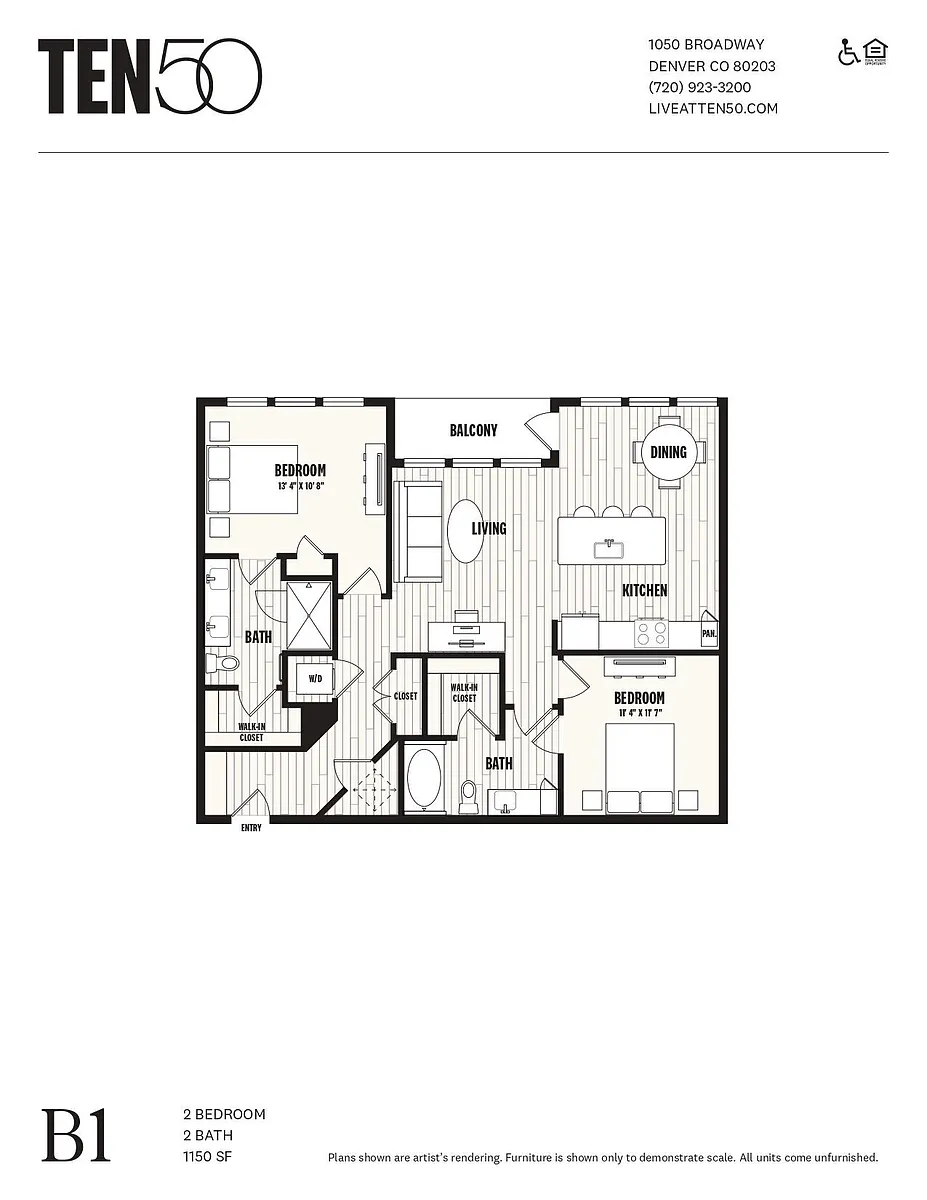 Floor plan B1
