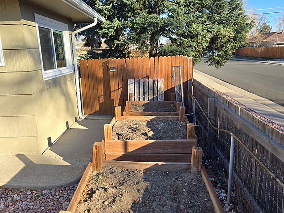 Side of House - Shared Garden Boxes