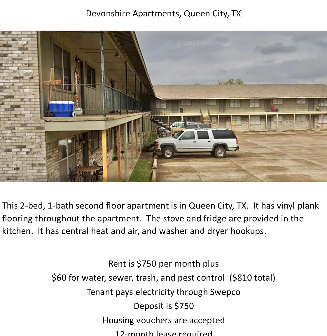 2 bed, $760 — Photo 1