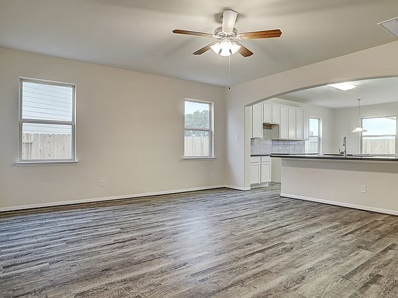 Kitchen overlooks great room
