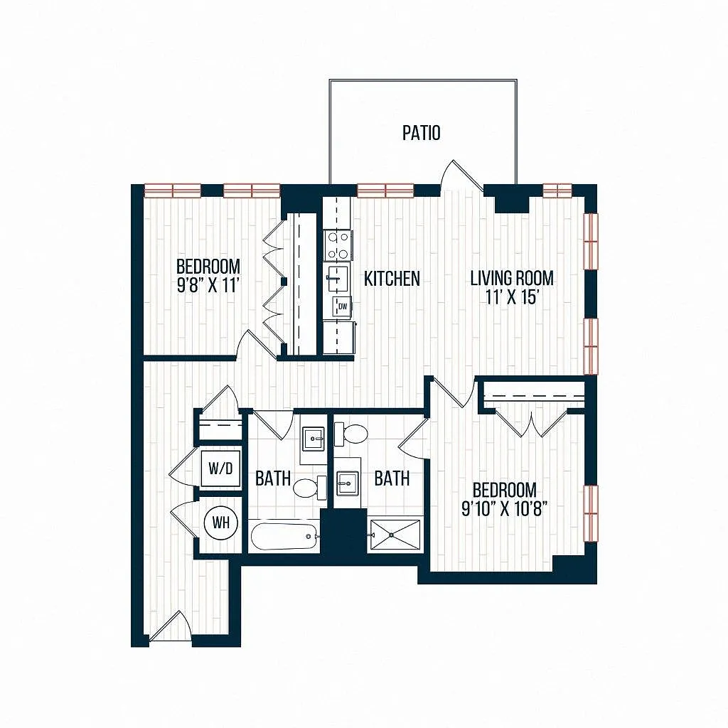 Floor plan B7 A