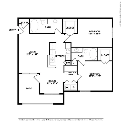 Floor plan B1
