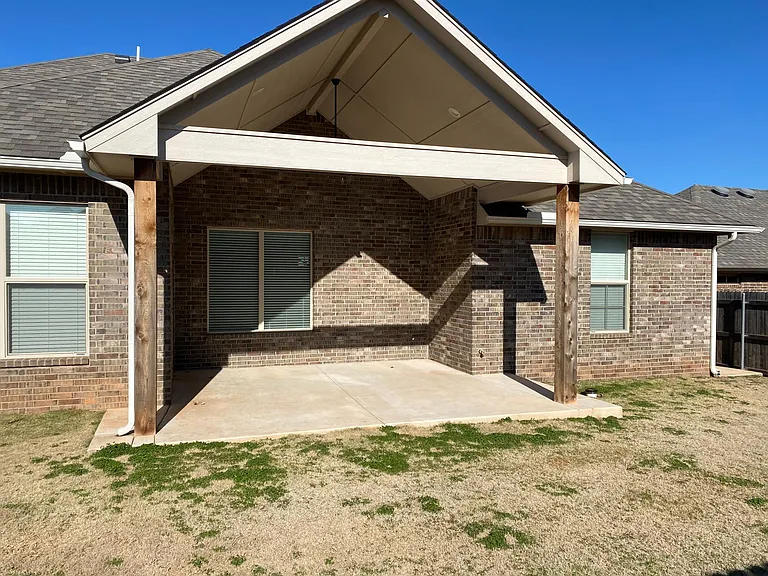 Covered Back Porch