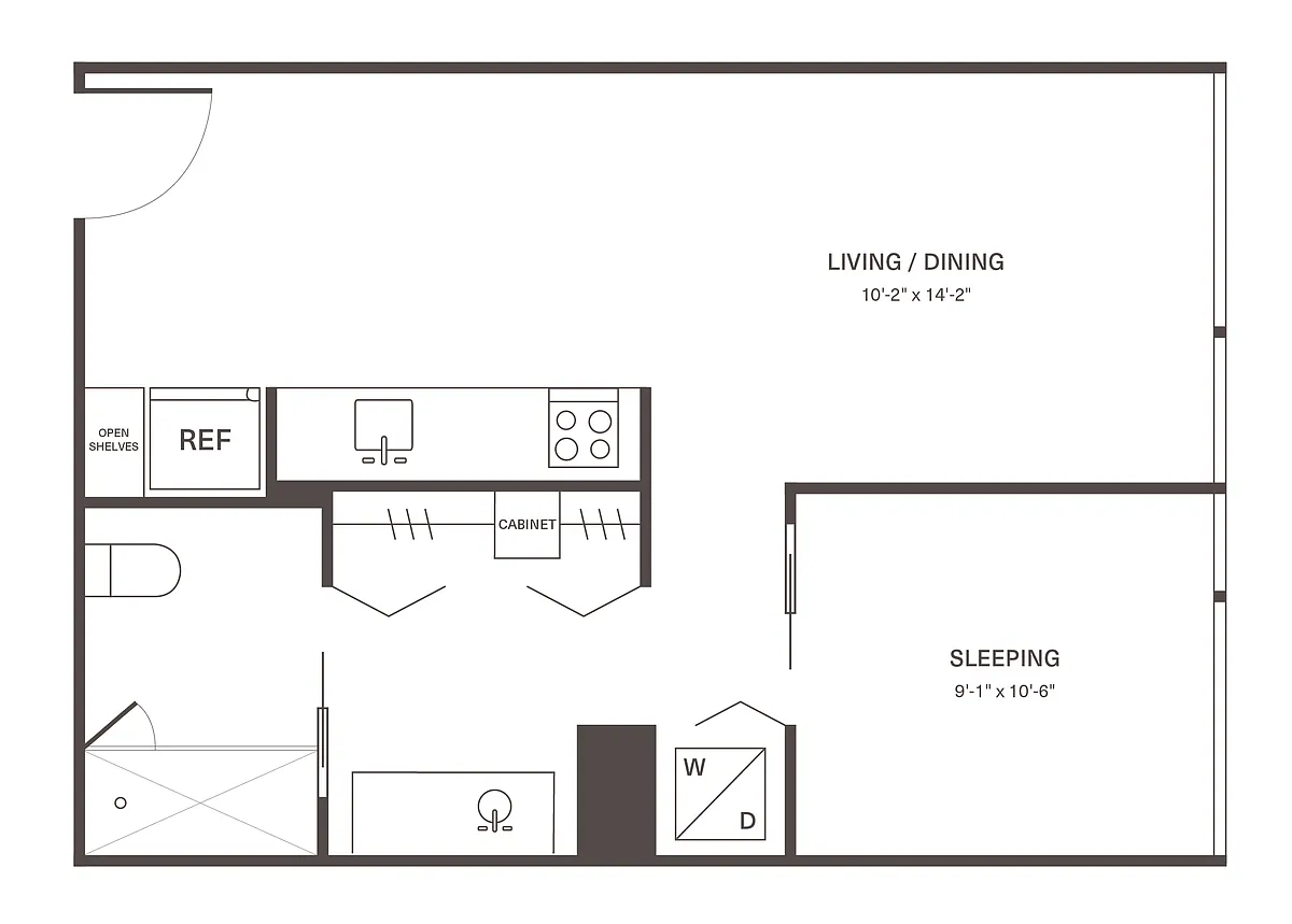 Floor plan M2A