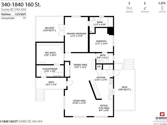 2nd image of 1840 160th St #340