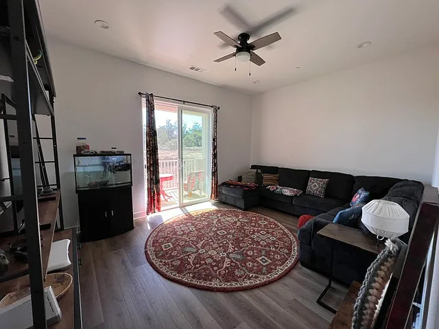 Upstairs Family Room with Balcony