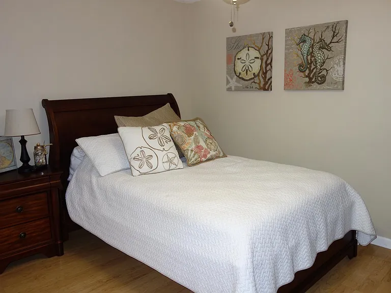 Bedroom #2 fits a Queen or King nicely!