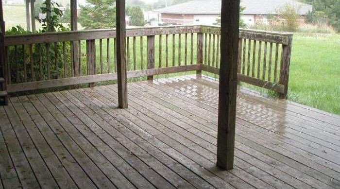 Rear lower deck