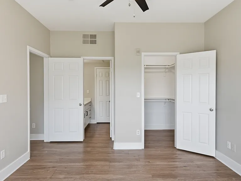 Spacious bedrooms designed with your rest and relaxation in mind.