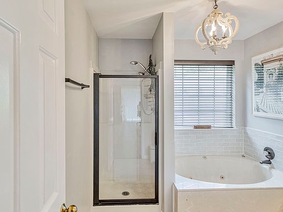 Jetted tub available within master bathroom!