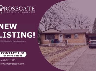 137 Oriole St #2, Waterloo, ON N2J2B3