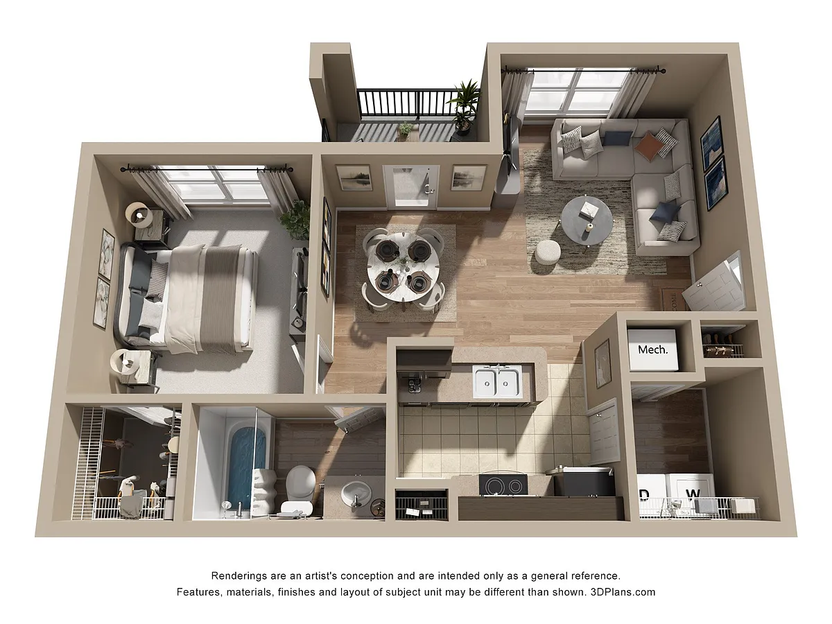 Floor plan A1