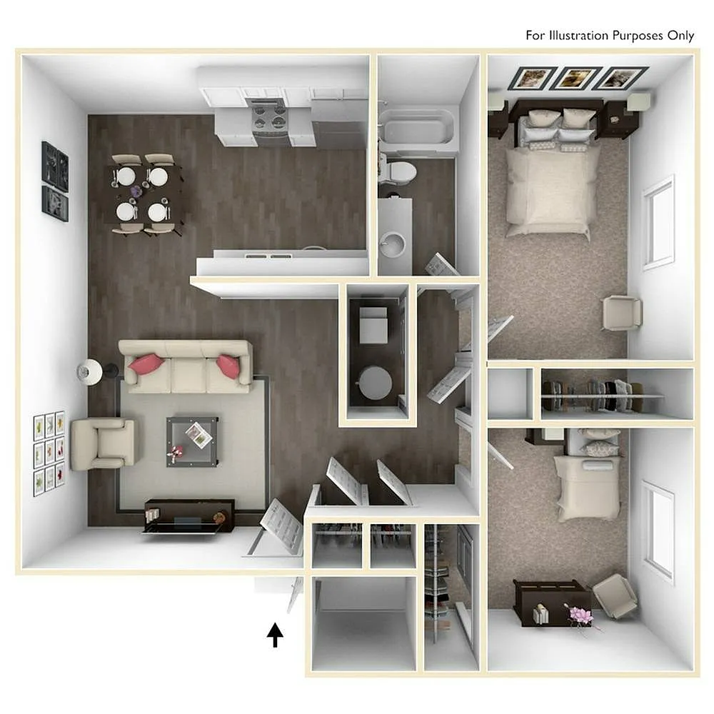 Floor plan B1