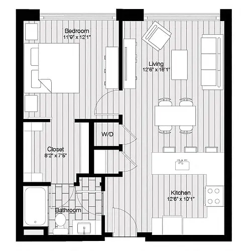 Floor plan A6