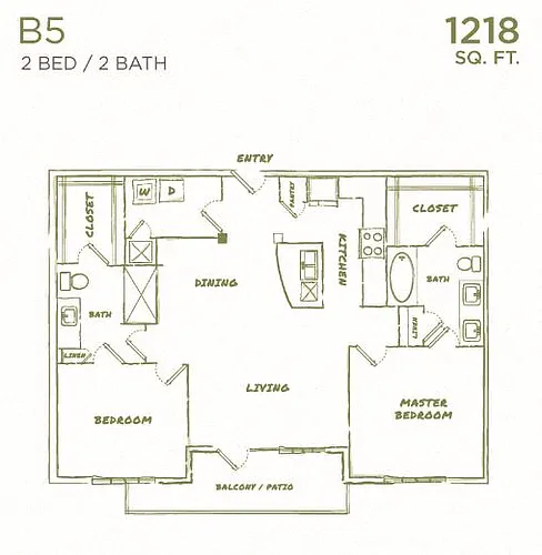 Floor plan B1