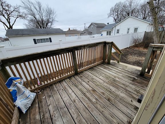 Deck for outside relaxation