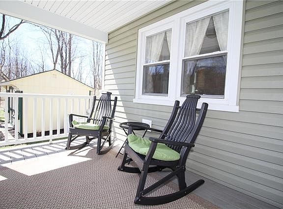 Second view of the front porch. Such a relaxing setting.