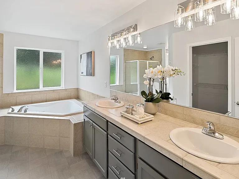 Master bathroom
