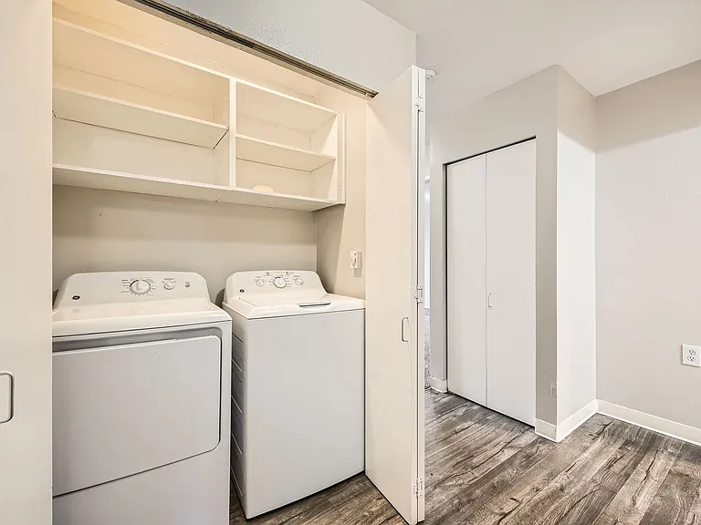 In unit washer and dryer included at Capitol City in Lacey, WA