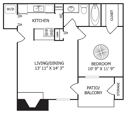 Floor plan A1