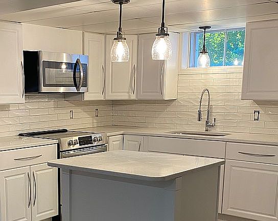 Basement kitchen