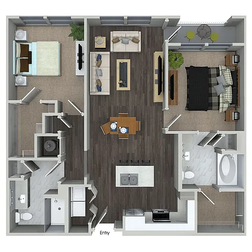 Floor plan B12