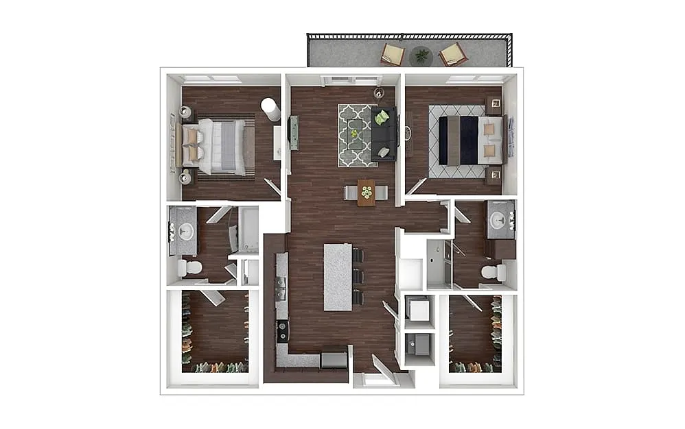 Floor plan B1