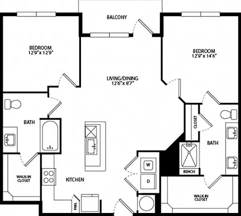 B2 1165 Square Feet B2 1165 Square Feet