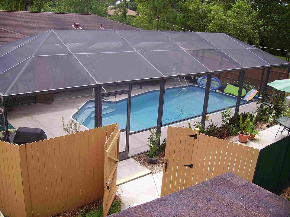 Big Caged Pool