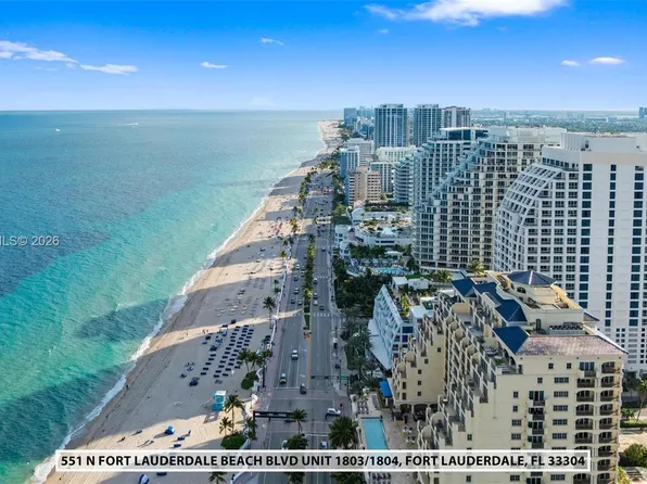 551 N Fort Lauderdale Beach Blvd #R1803 & R1804, Fort Lauderdale, FL 33304