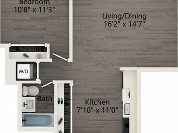 1922 W Ogden Ave #1806, Chicago, IL 60612