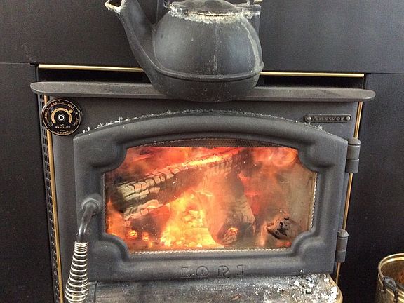 Living Room - Stove