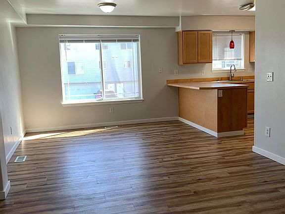 Large flowing dining room and living room
