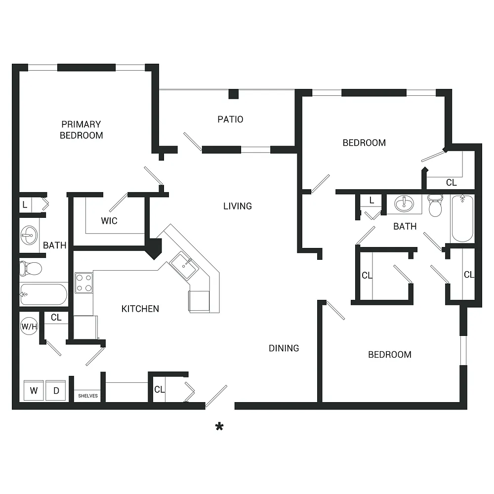 Floor plan Atlanta