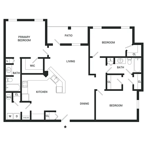 Floor plan Atlanta