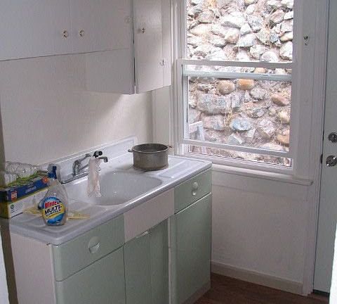 antique kitchen sink