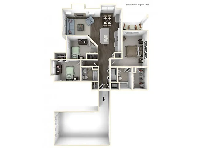 Floor plan Empire
