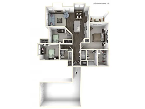 Floor plan Empire