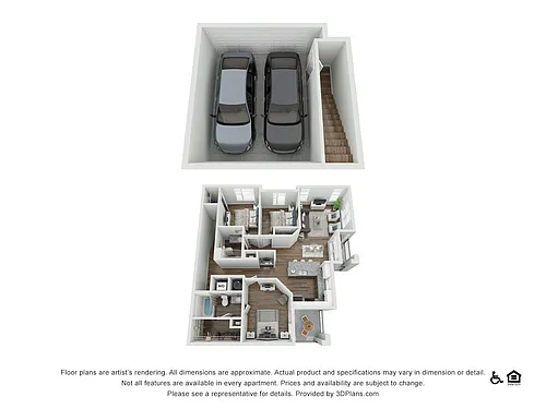 Floor plan C2 Garage | Eames