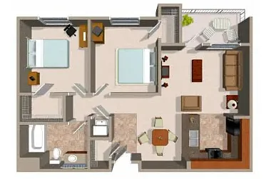 Floor plan 2X1
